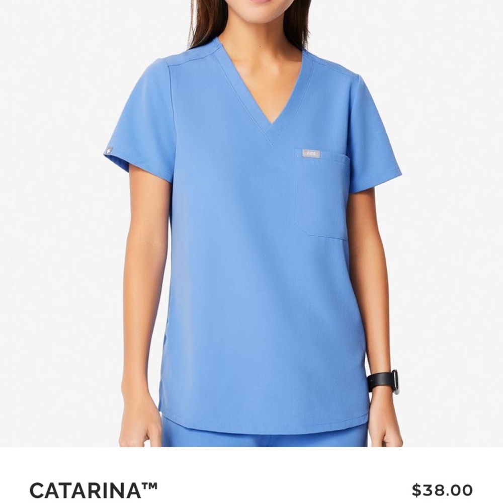 SOLD Figs Ciel Blue Scrub set